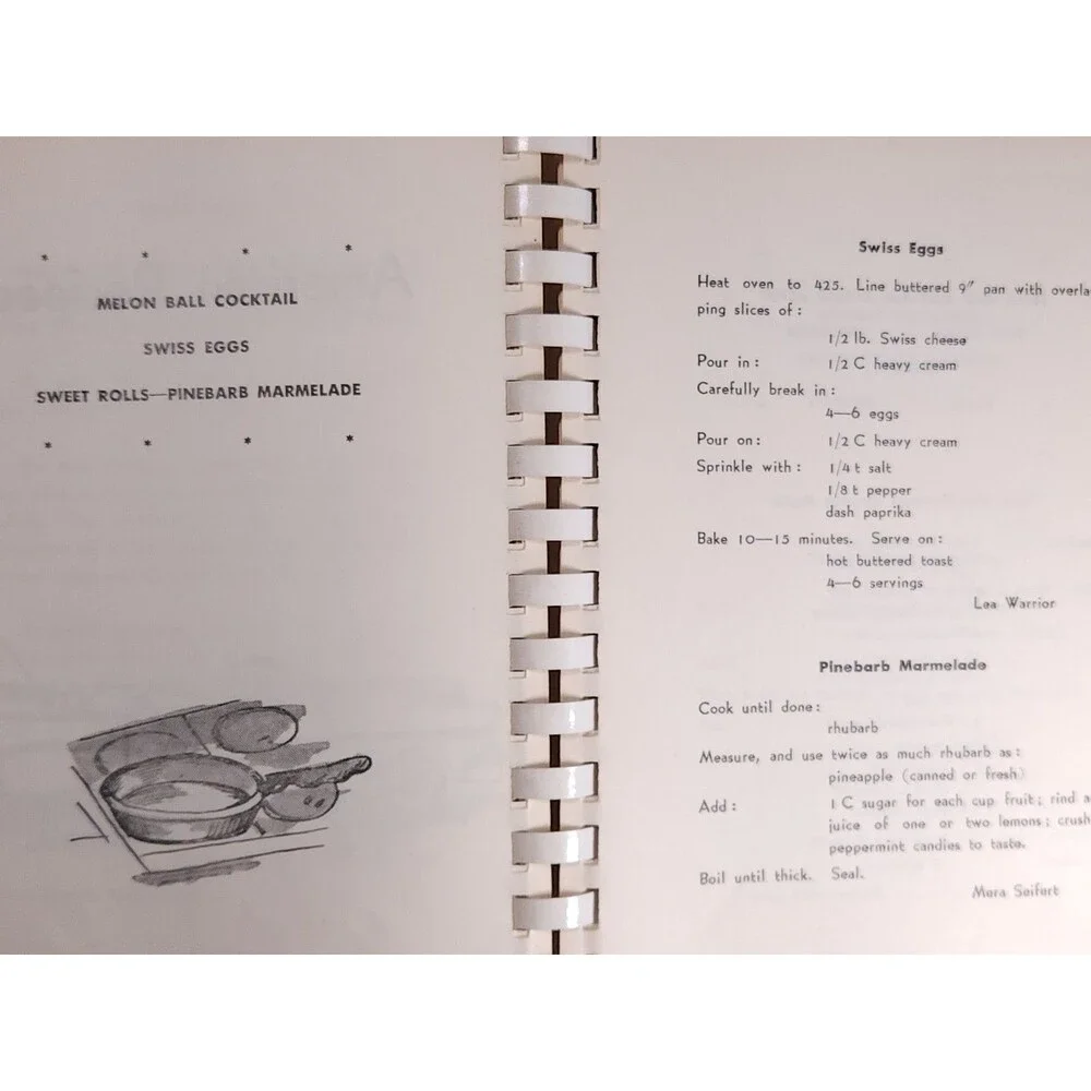 1959 Atsugi Japan All Wives Naval Air Station NAF US Military Cookbook Recipes